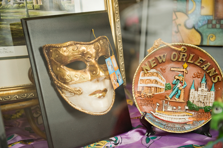 New Orleans mask by Allie Siarto, Lansing Wedding Photographer