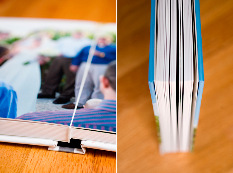 destination wedding album binding and pages