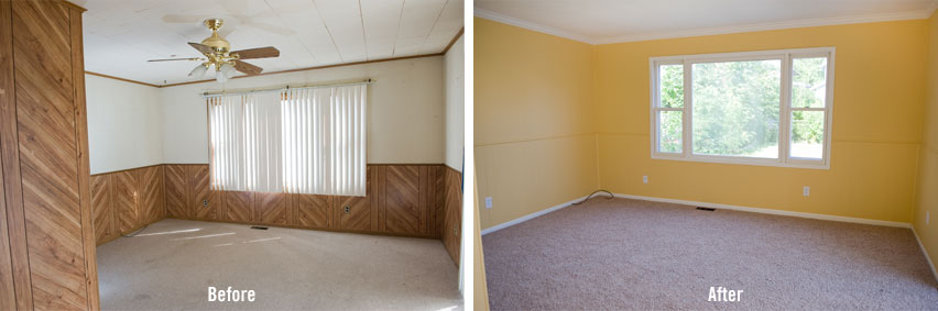 den before and after