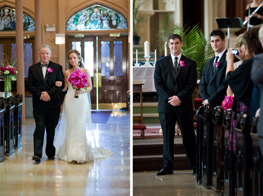 Down the aisle, by Allie Siarto Photography, Lansing Wedding Photographers