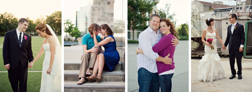 Chicago and Milwaukee weddings and engagement sessions