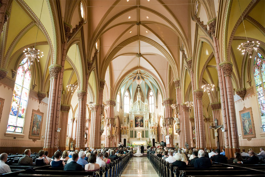 Holy Family Church, Chicago by Allie Siarto Photography, Lansing Wedding Photographers