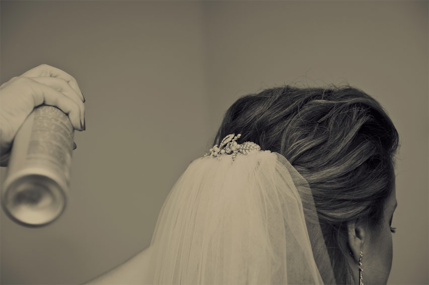 hairspray the veil by Allie Siarto Photography, Lansing Wedding Photography