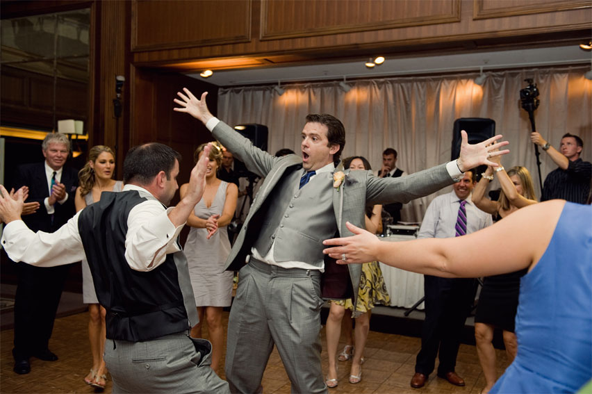 Wedding Reception dancing