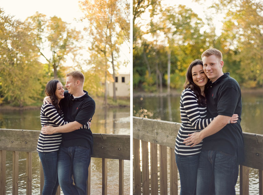 Lauren and Rob, Old Town Lansing Engagement Session