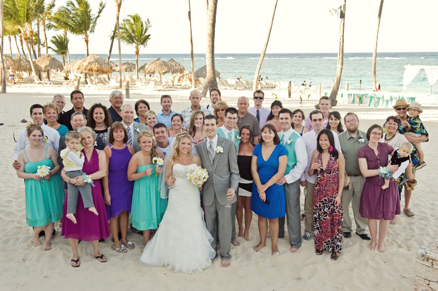 Majestic Colonial Punta Cana wedding group
