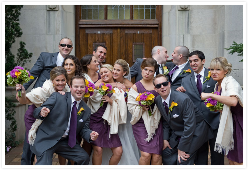 East Lansing wedding photography: Belmont tower wedding photos