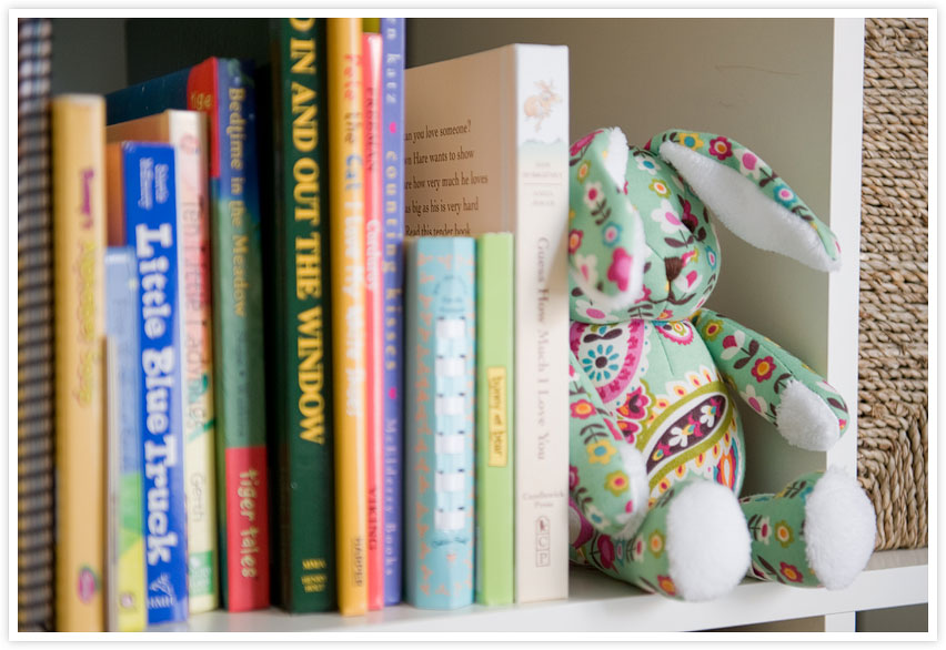 ikea bookshelf nursery photos