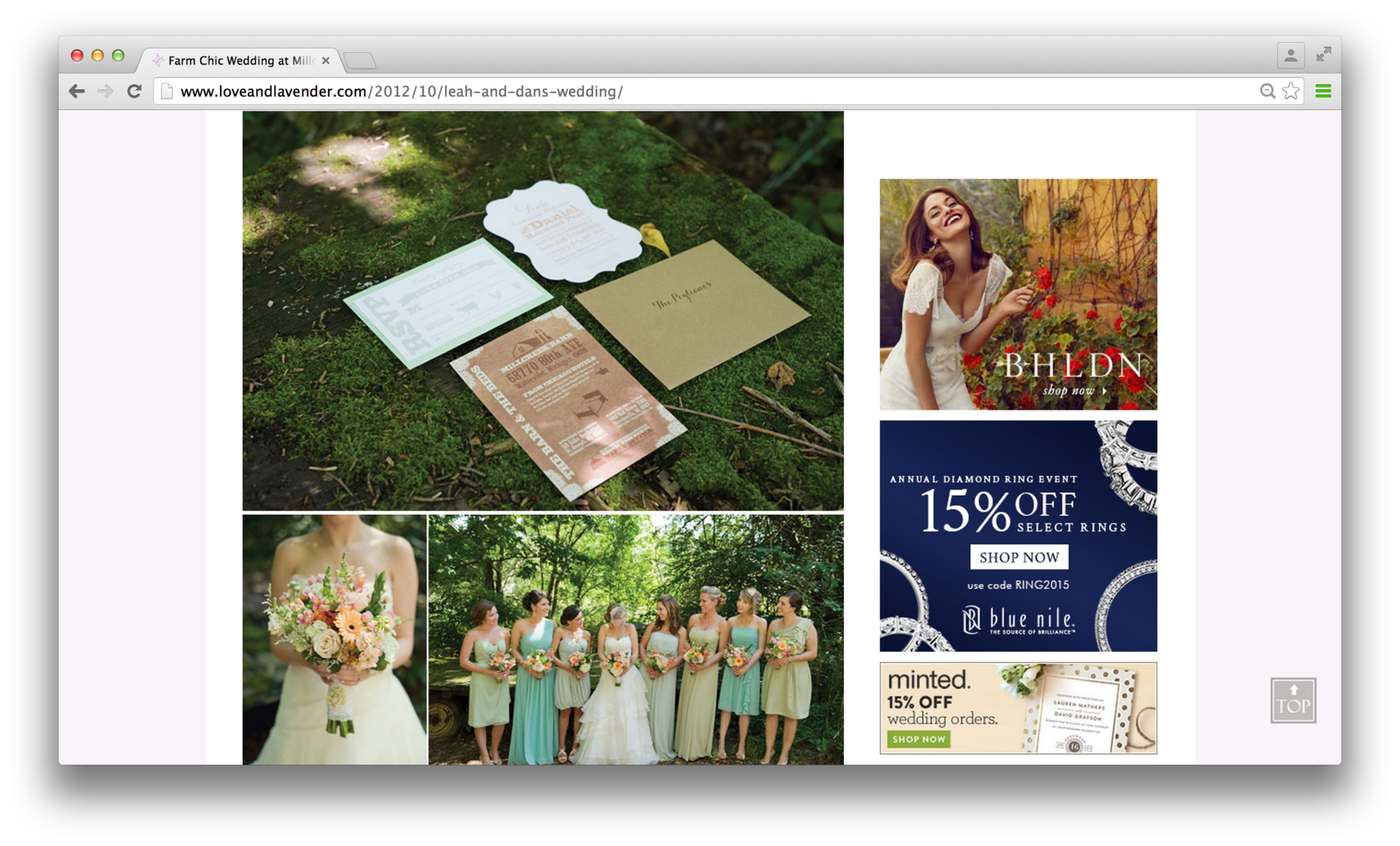 Featured on Love and Lavender, Michigan Barn Weddings