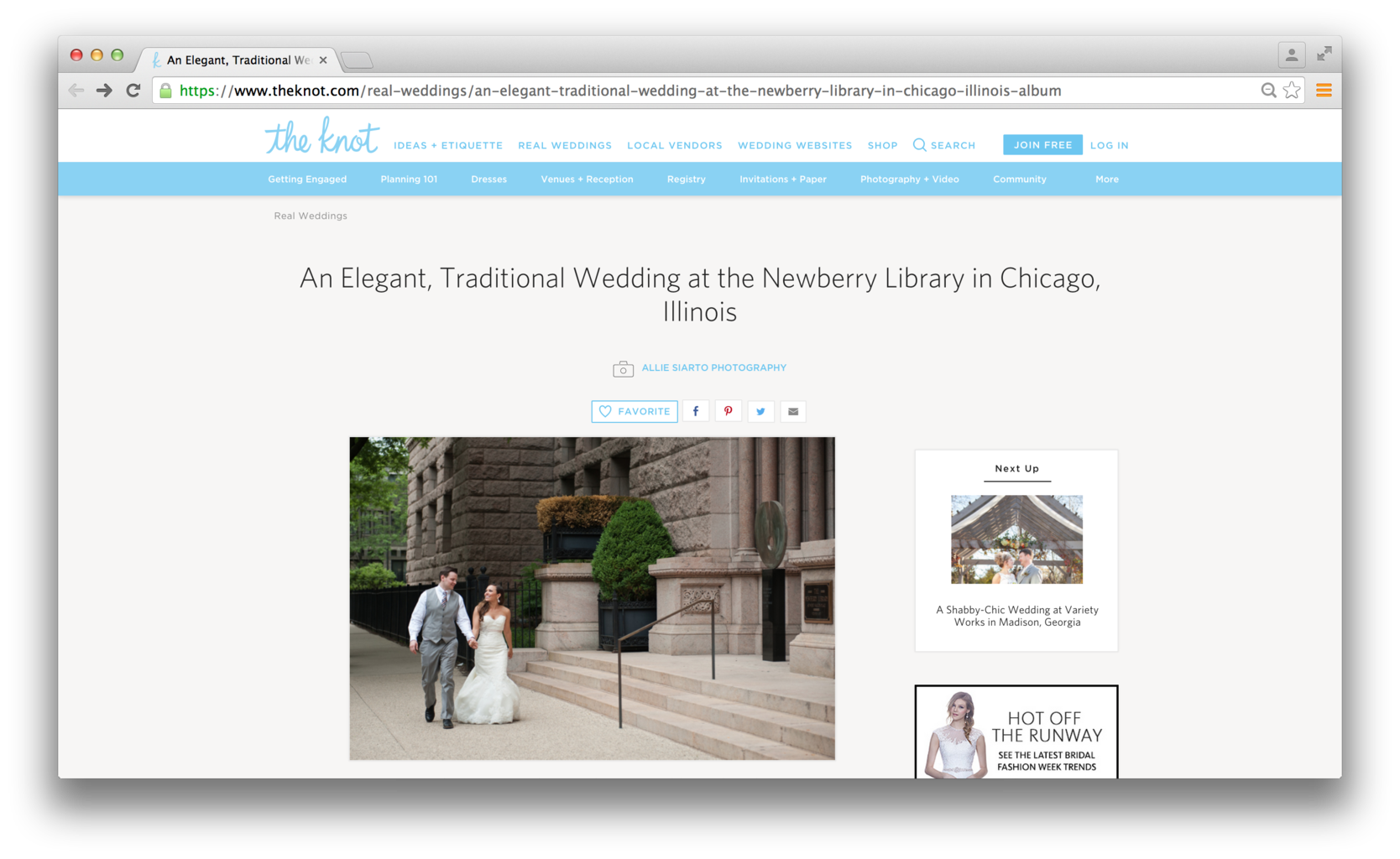 Newberry Library wedding photos, Chicago