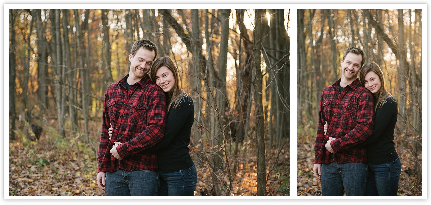 Lincoln Brick Park engagement photos from Allie & Co., Michigan wedding photographers