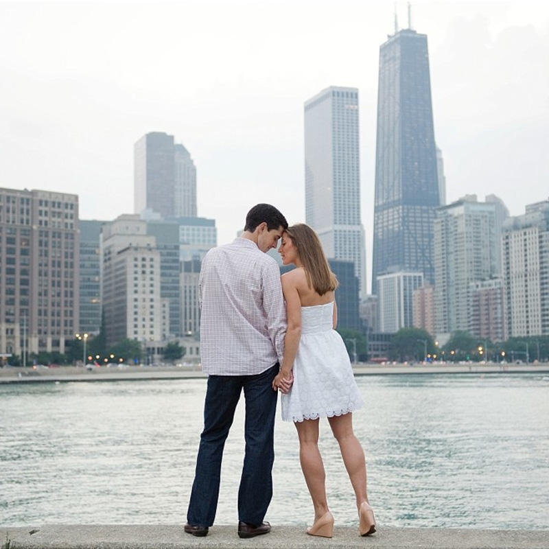 Kelly + Brian: Chicago Engagement Session
