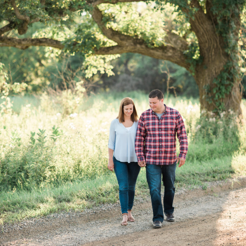 Rural Engagement Photos With Laughter + Light