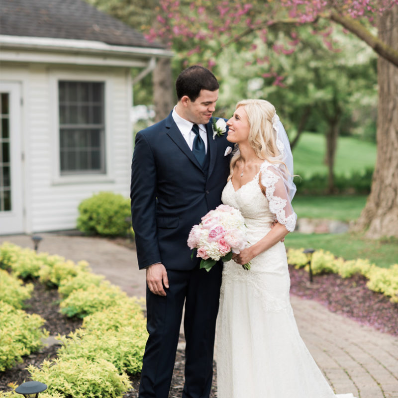 A Romantic Spring Wedding at Wellers Carriage House in Saline, Michigan
