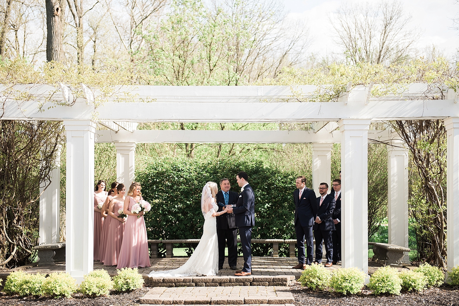 Wellers Carriage House in Saline; ceremony photos