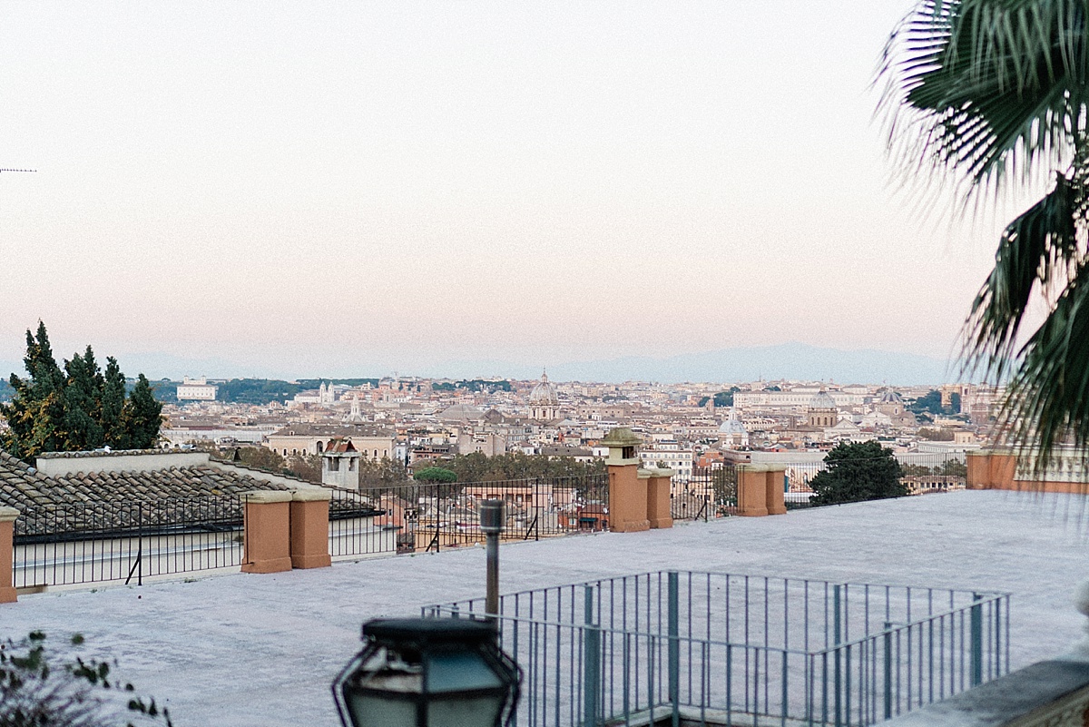 view overlooking the city of Rome