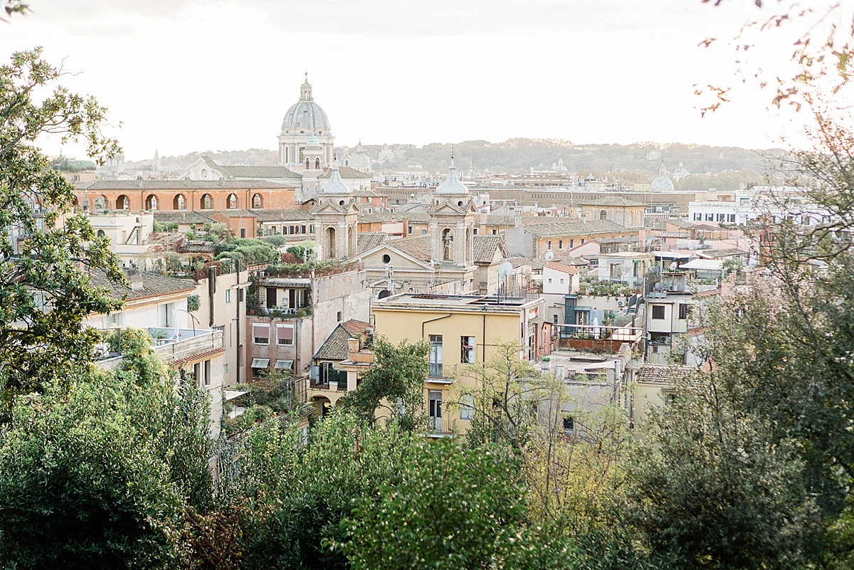 view overlooking Rome