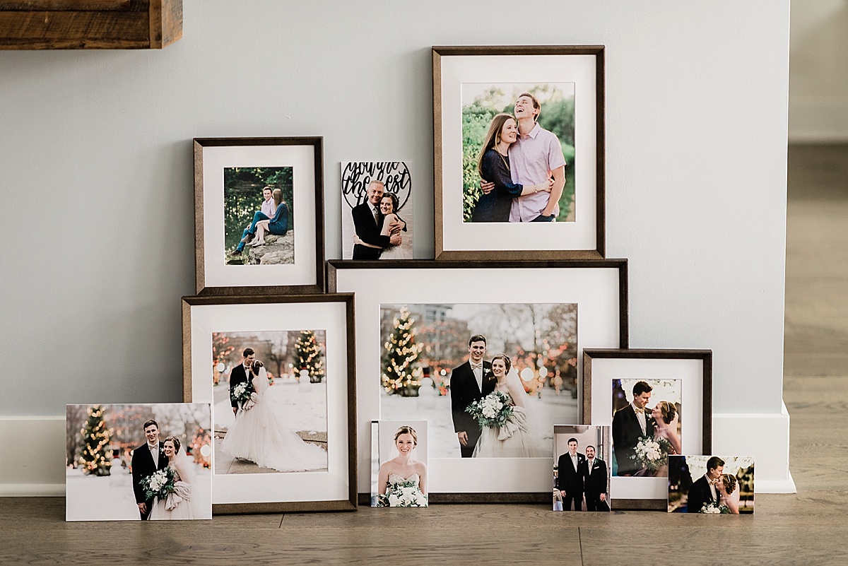 Wedding photography framed prints in East Lansing, MI