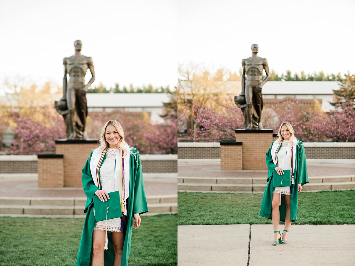 Michigan State senior photos by Sparty