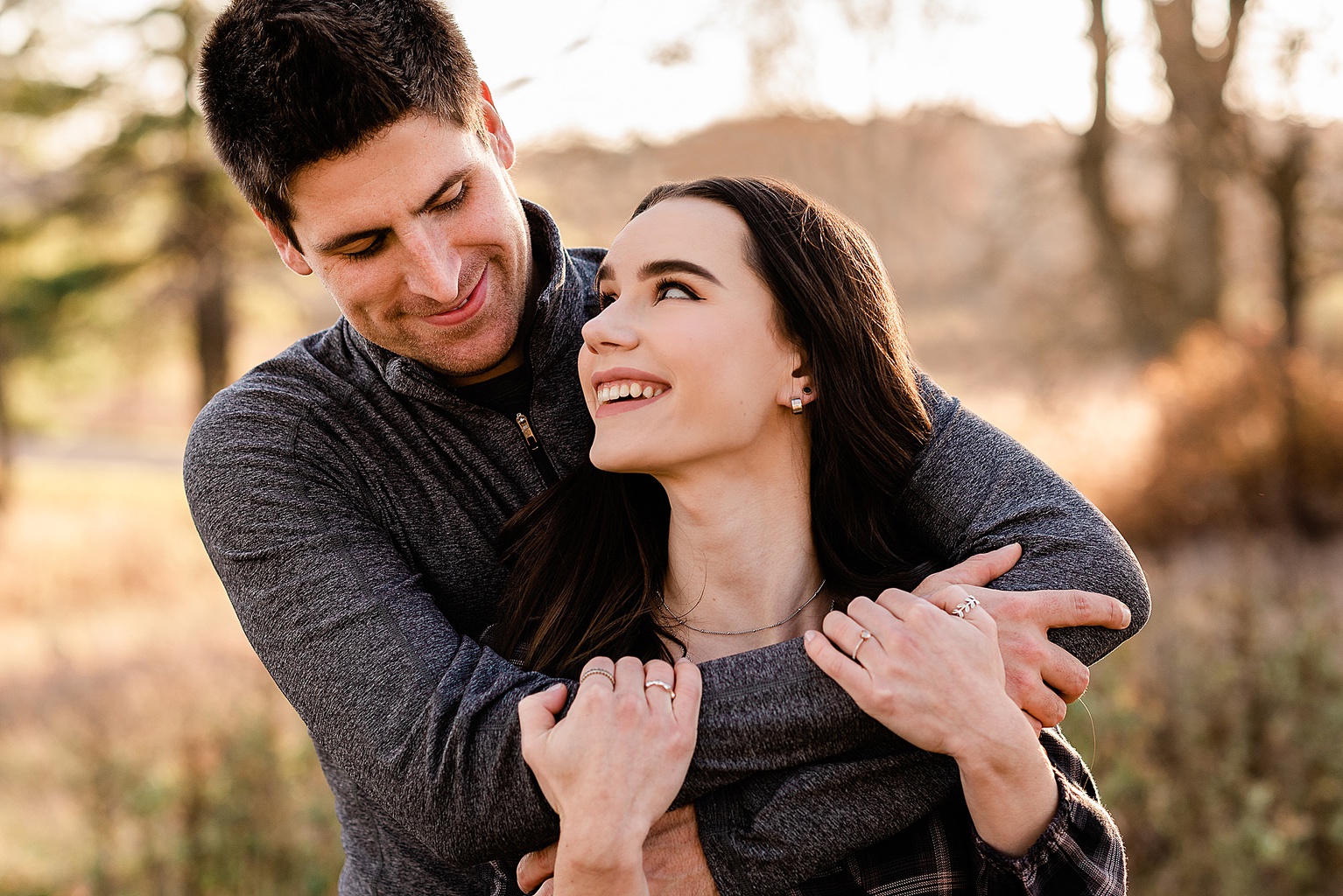 engagement photos from Allie & Co. photography, East Lansing, Michigan photographers