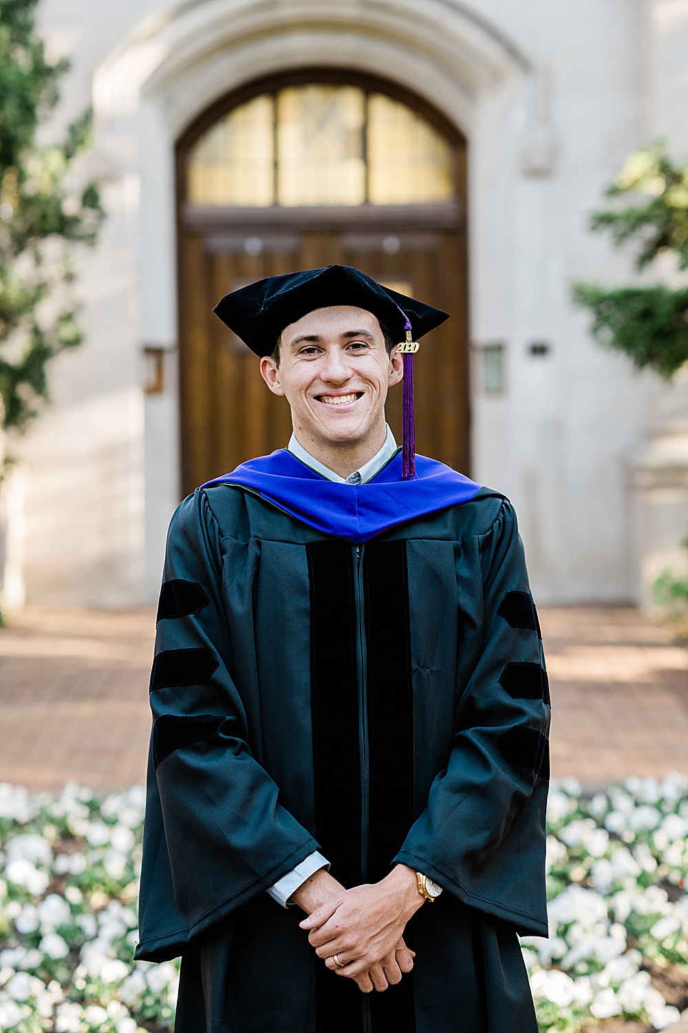 Michigan State Graduation Pictures with a Masters and Law Grad on Campus