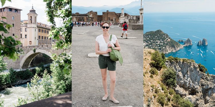 Allie Siarto, Michigan small business photographer, travels to Rome, Pompeii, and Capri