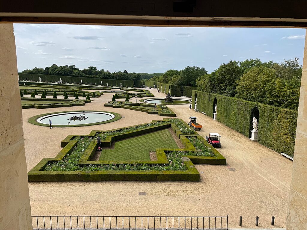 The gardens of Versailles, France 