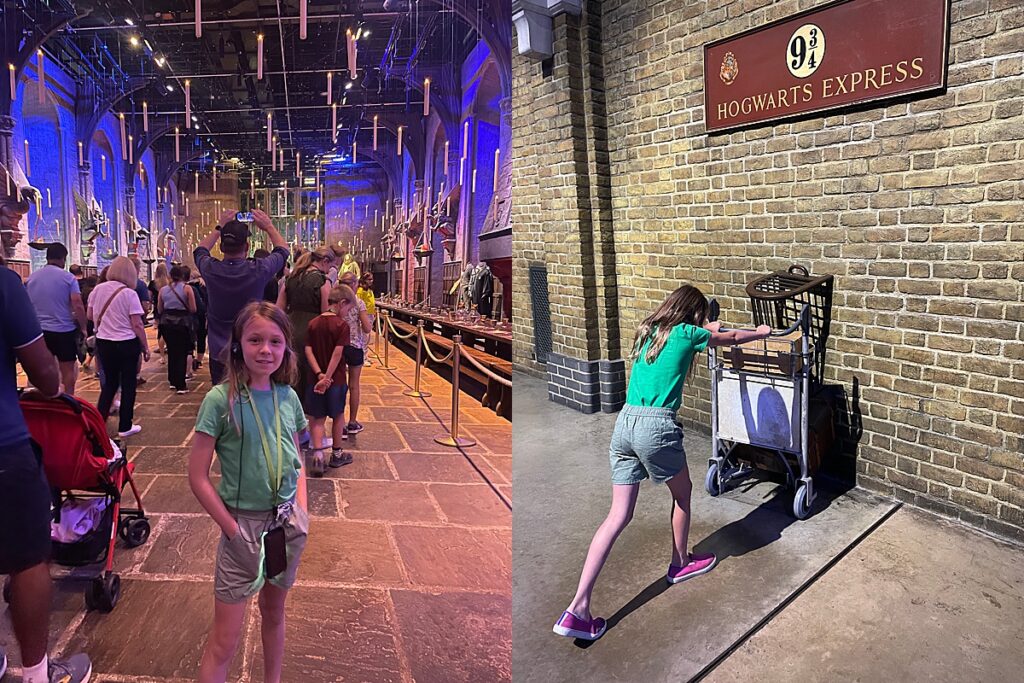 The Harry Potter Studio tour near London