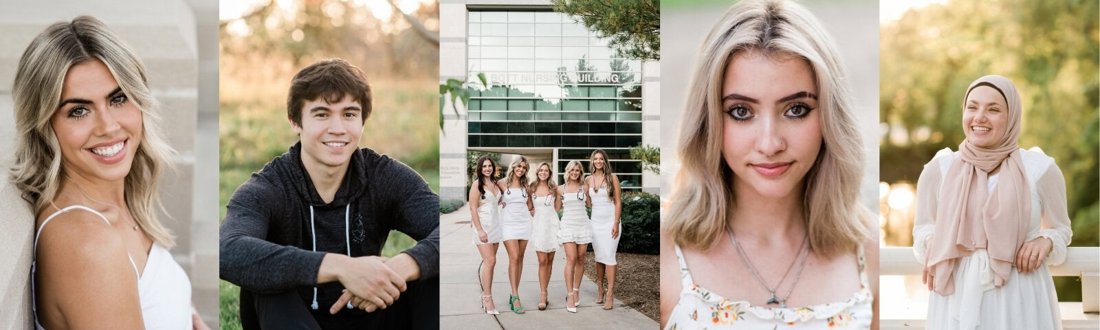 Sample senior photos and outdoor portraits from Allie Siarto Photography, East Lansing based photographer